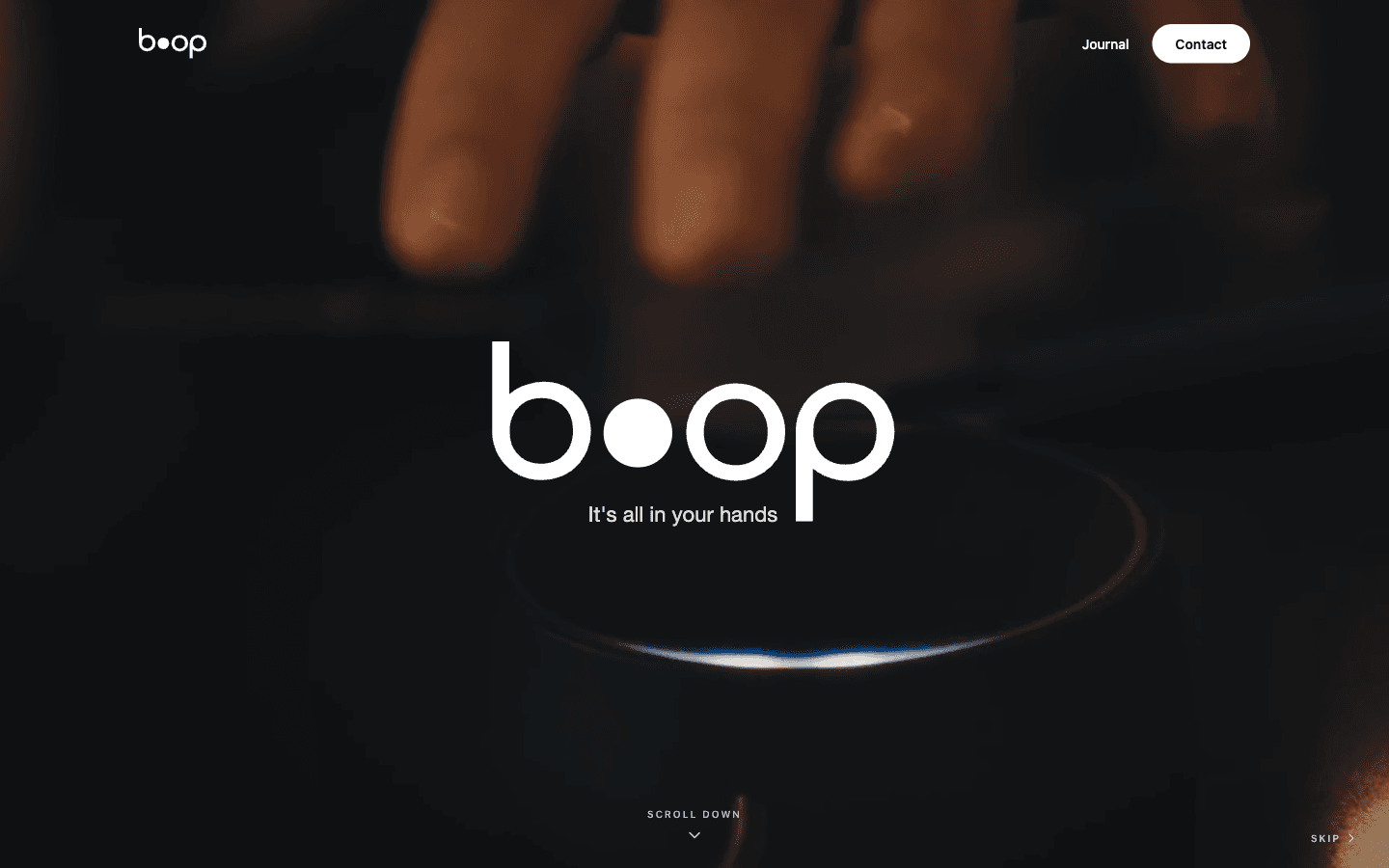 Boop launch site with 3D device